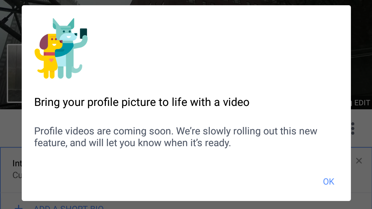 Facebook's 7-Second Profile Videos Are Gradually Surfacing On Android