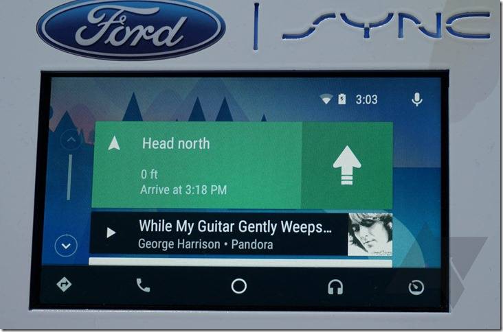 [CES 2016] Ford Shows Off Its Android Auto Implementation On The Sync 3 ...