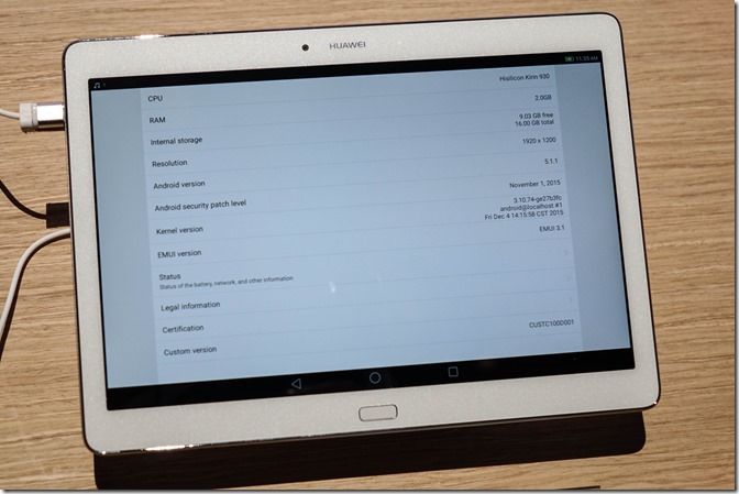 CES 2016] Huawei MediaPad M2 10.0 Hands-On (Video)