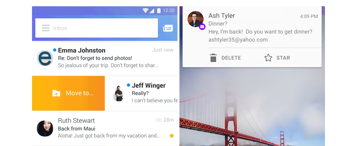 Yahoo Mail Android App Update Lets You Customize Swipes, Take Action On ...