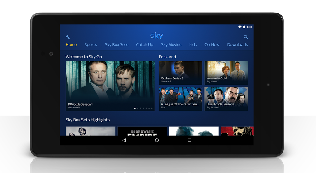 Sky Go Android App Gets A New Homepage, Tablet Interface, And Other ...