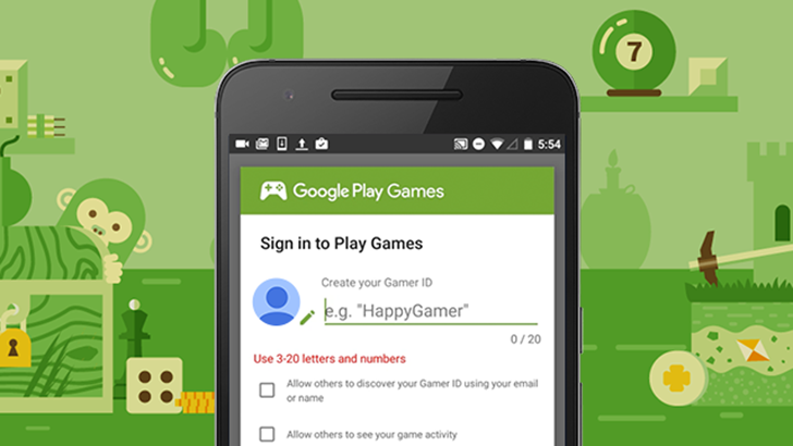 Google Is Rolling Out Custom Gamer IDs To Google Play Games