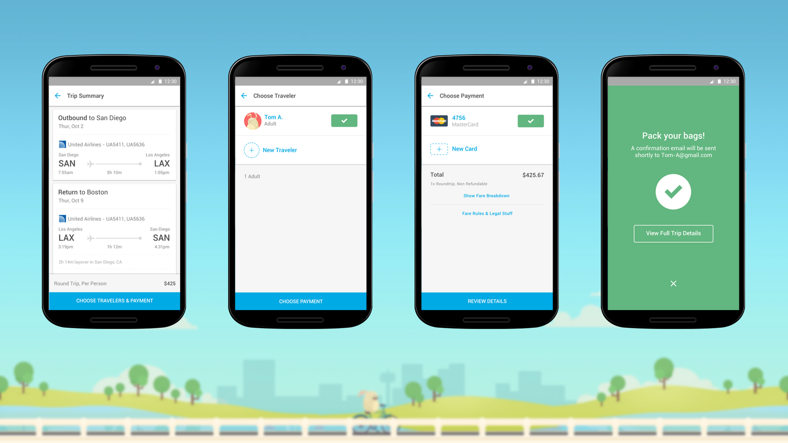 Hopper.com Hopper App Update Lets You Book Flights, Save Payment Information, And ...