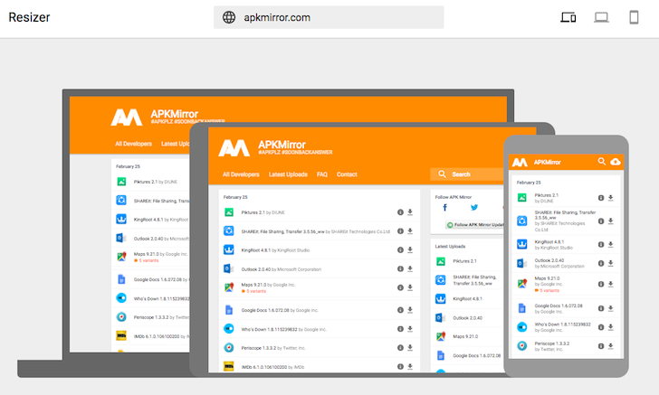 Google Design's Resizer Lets You Test Your Sites Across Multiple ...