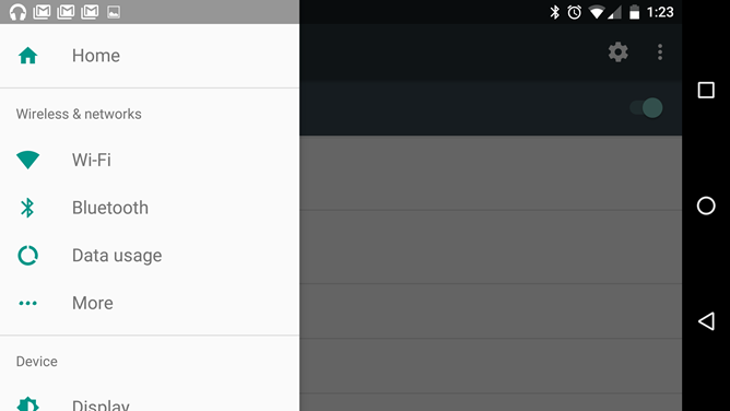 Android Settings Menu Visual Android N Feature Spotlight: The Redesigned Settings Menu Crams A Ton ...