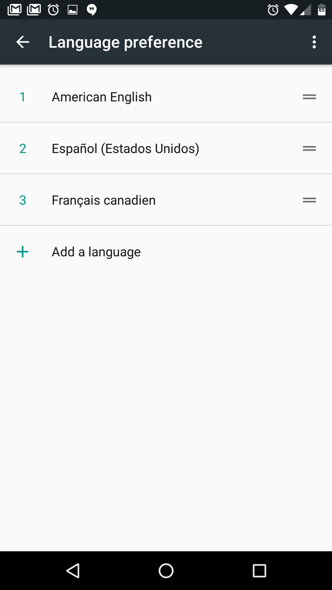 Android N Feature Spotlight: Multiple Device Locales Are Now Supported ...