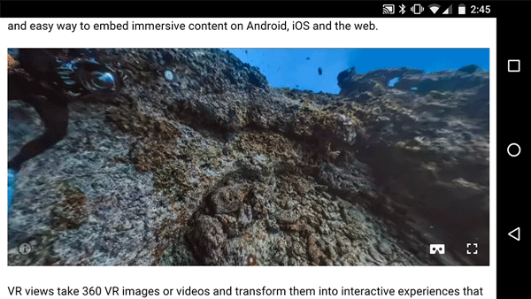 Google Introduces Open Source VR View For Easy 360-Degree Photo And ...