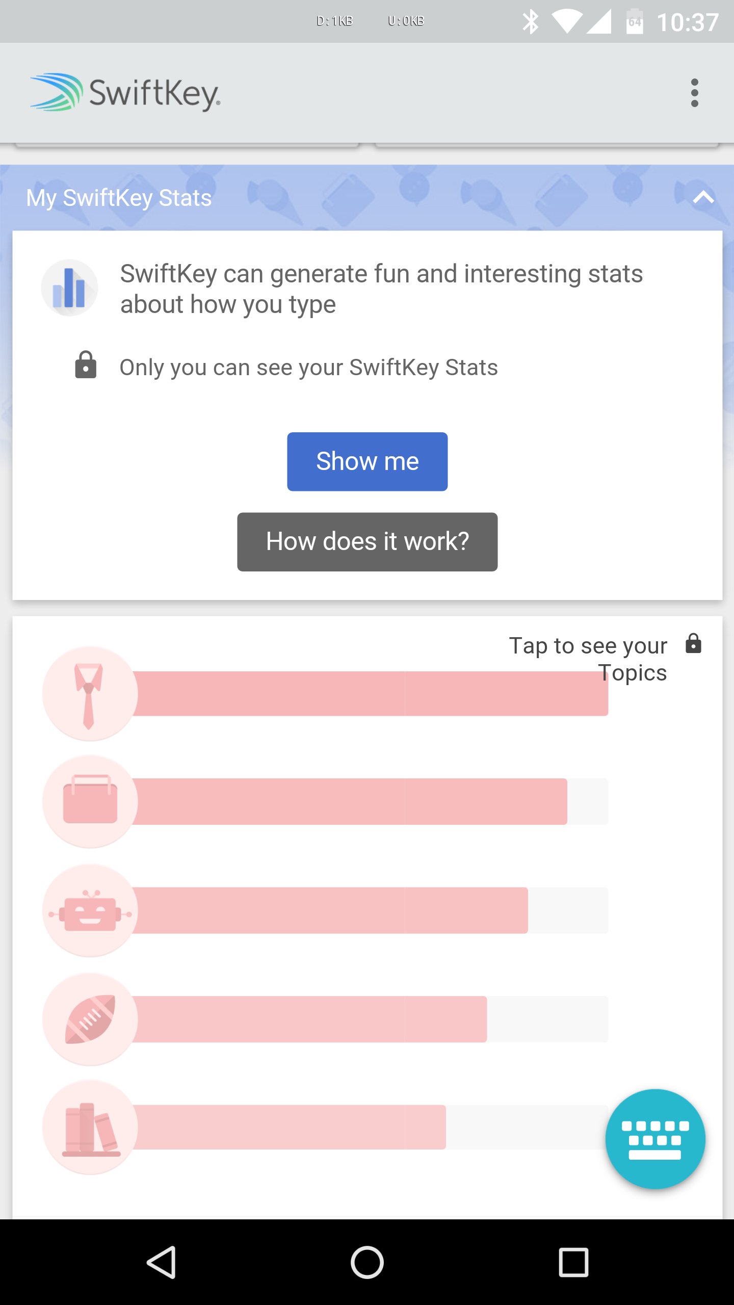 SwiftKey Stats Give You Insight Into Your Top Topics, Emojis, And Other ...