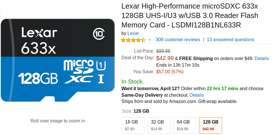 [Deal Alert] Lexar Has MicroSD Cards And Other Flash Memory Marked Down ...