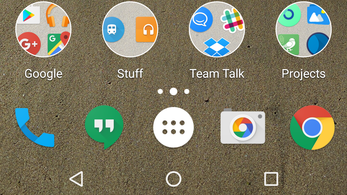 Nova Launcher Beta Already Has The New Folder Style From Android N Dev ...