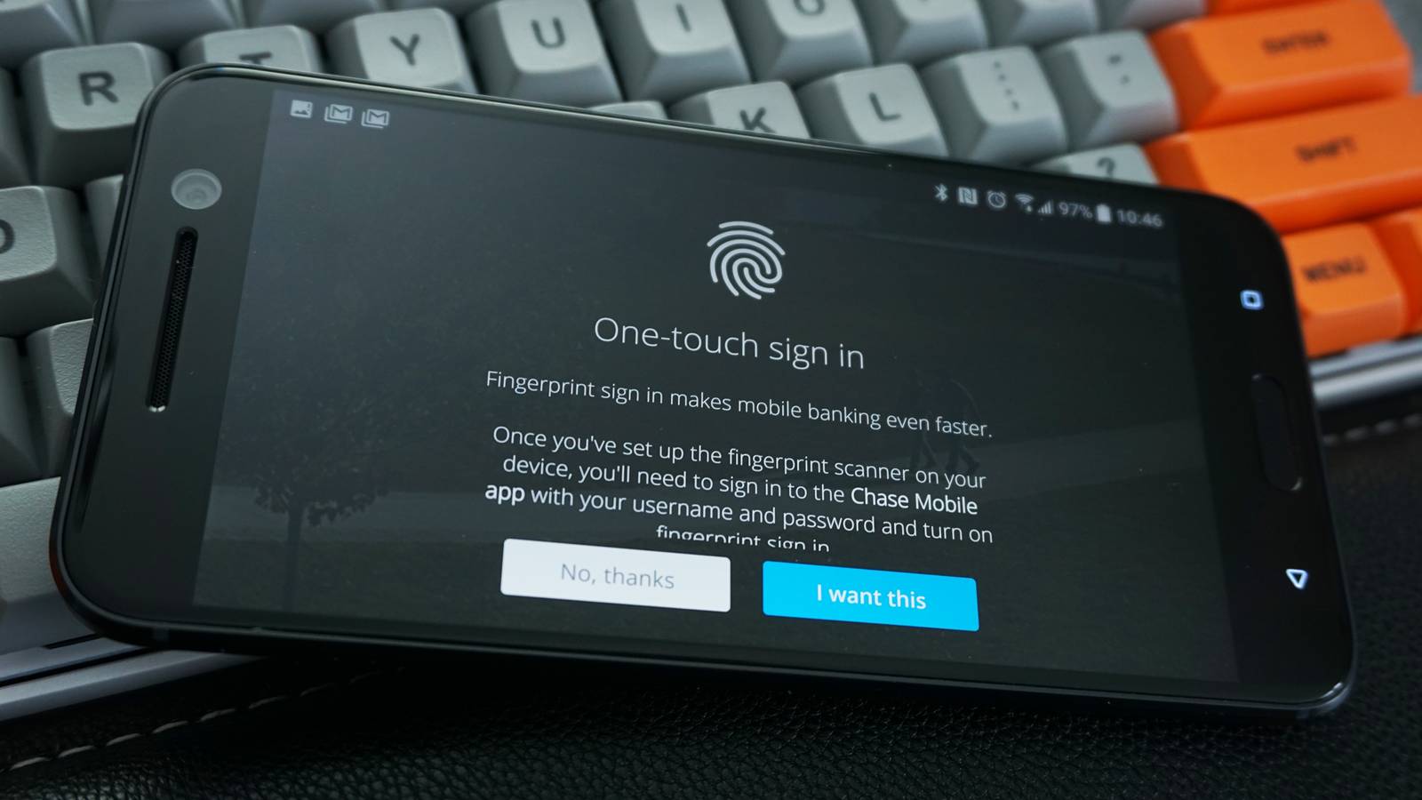 Chase app updated with better fingerprint support, improved transaction ...