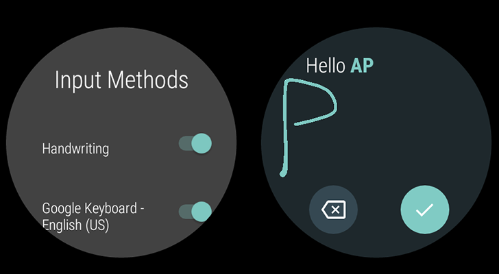 How To Enable The Handwriting Keyboard On Android Wear 2.0 Preview 1