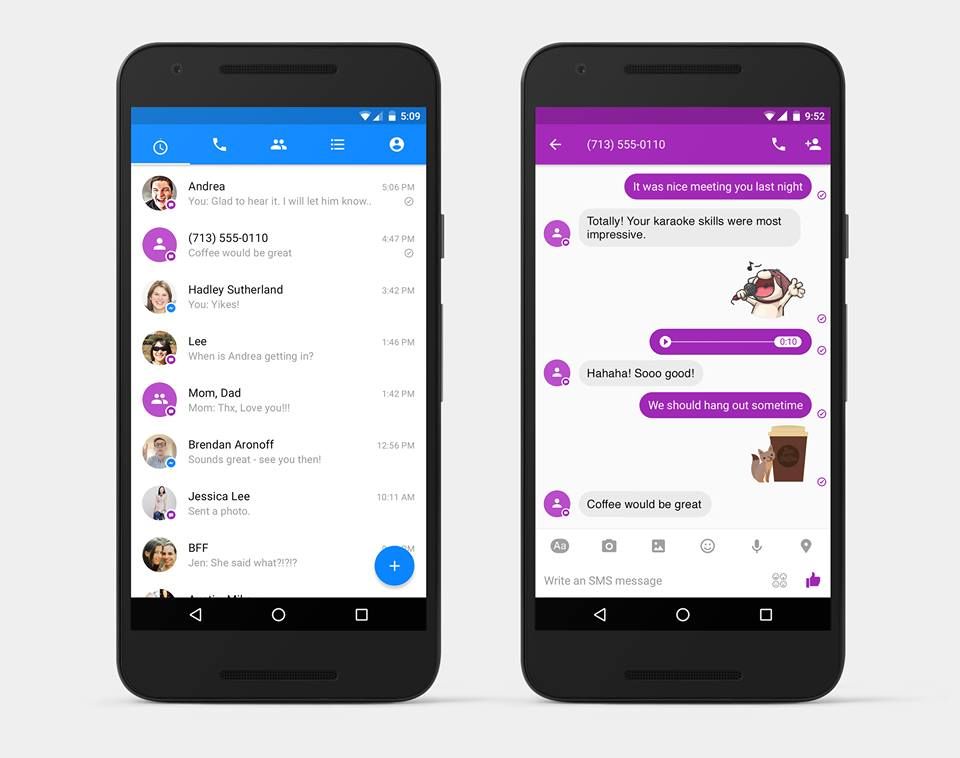 Facebook officially adds SMS support to Messenger