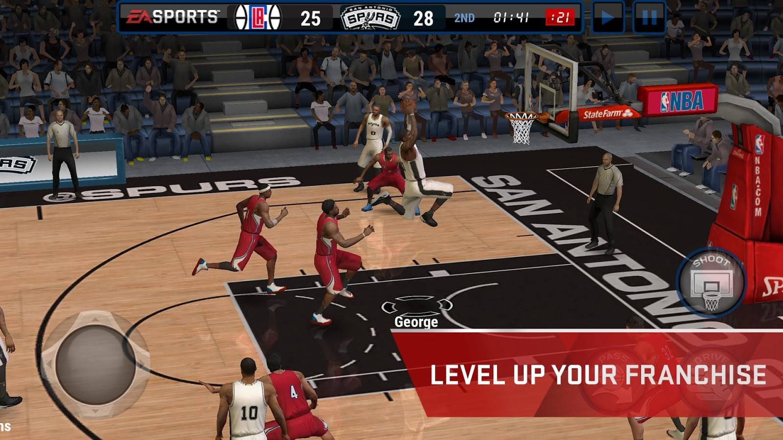 NBA Live Android game dunks into the Play Store