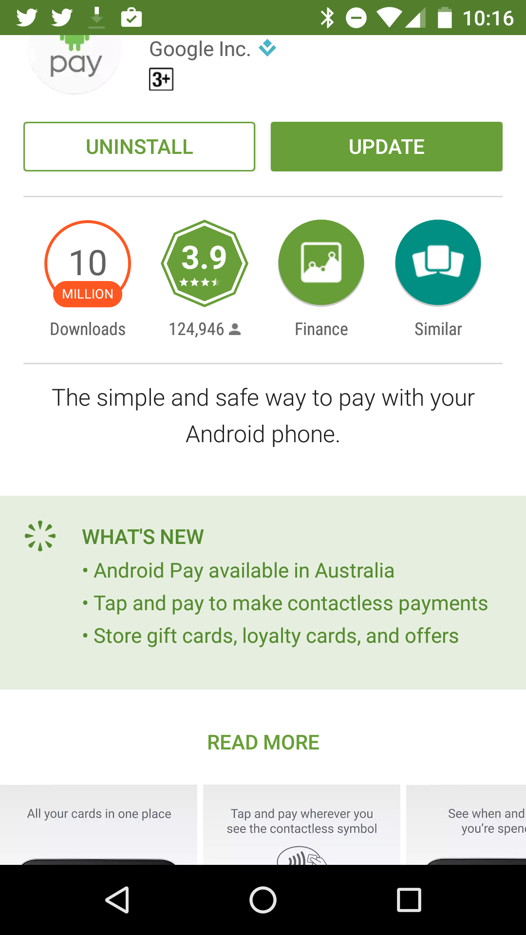 Android Pay officially launches in Australia