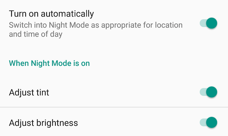 Night Mode Enabler is a simple app that brings back Night Mode and its ...