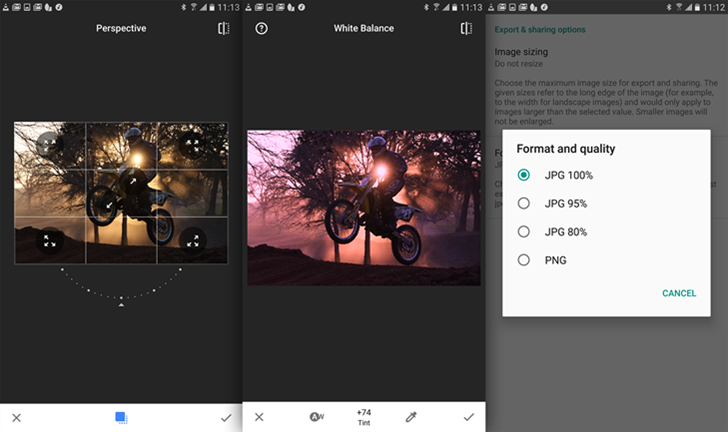 Quick Snapseed update fixes a bug that deleted some original photos ...