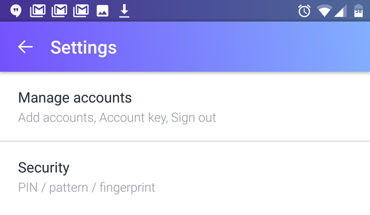 Yahoo Mail for Android adds Fingerprint security support, web and video ...
