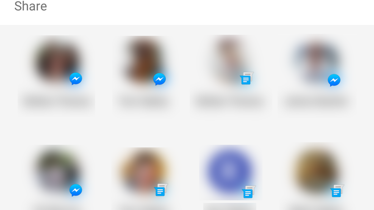 Facebook Messenger gains Direct Share on Marshmallow and above