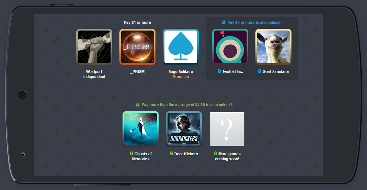 Humble Mobile Bundle 21 is live with Goat Simulator, _PRISM, Door ...