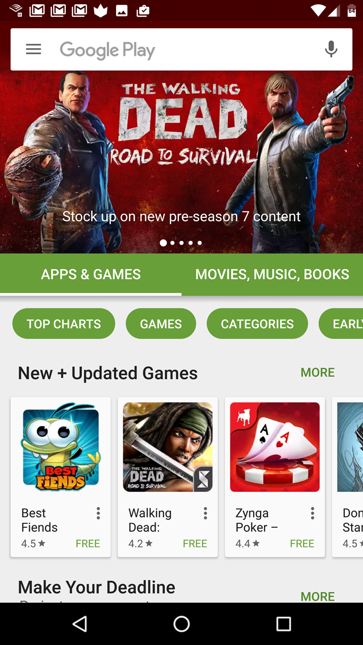 Rexolution Play Store Pixel support video shows a possible preview of Play Store UI changes