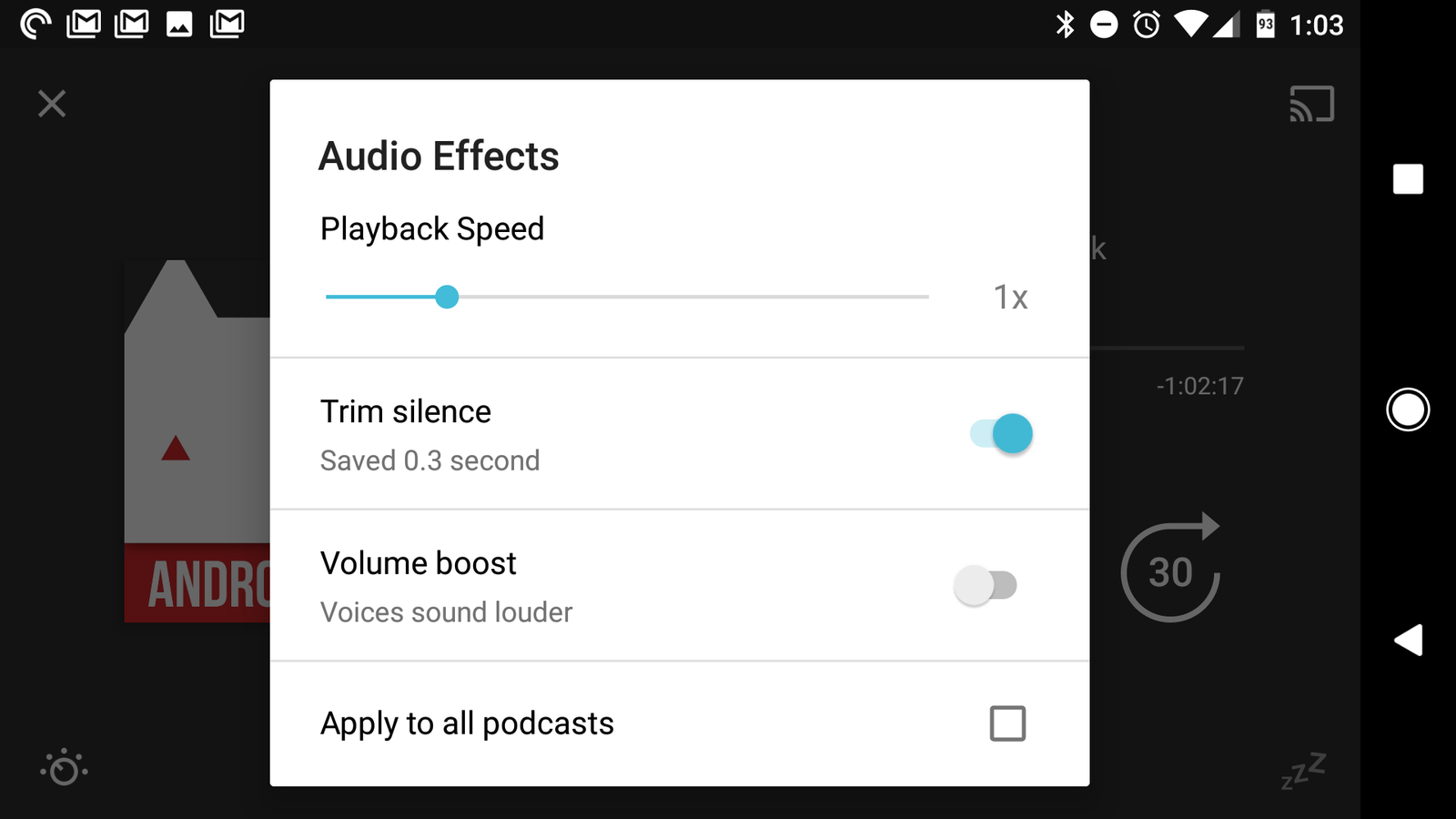 Pocket Casts updated with audio effects, shared playlists, and more