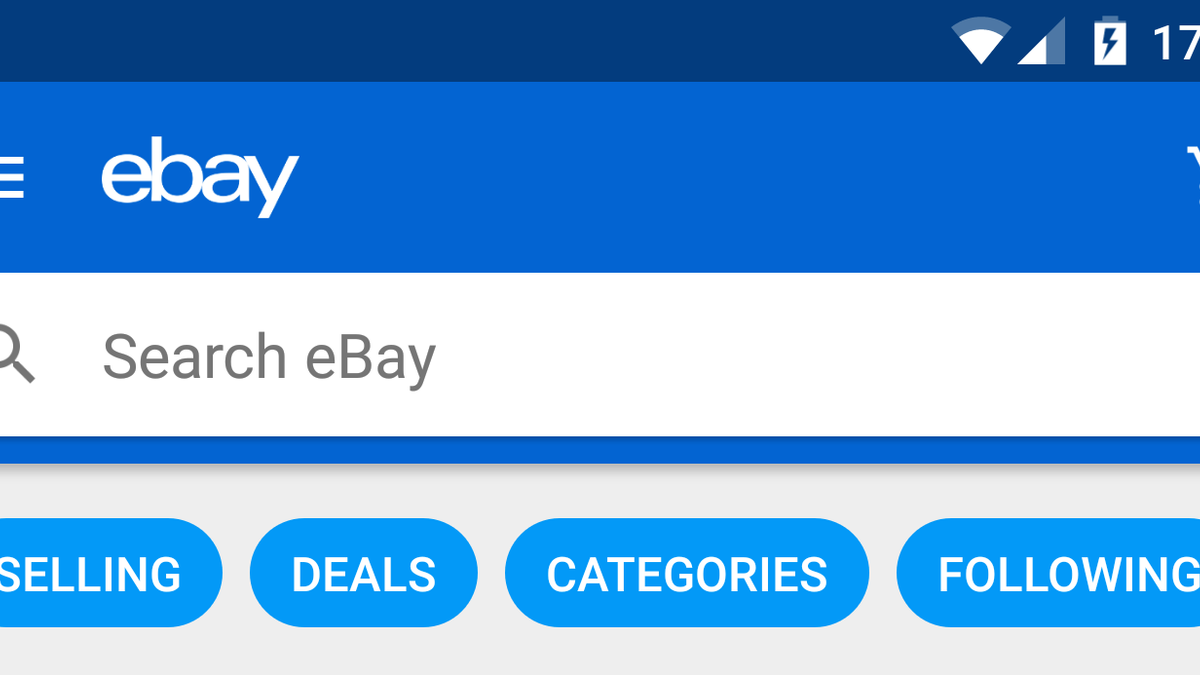 New eBay app update introduces categories to make finding products easier
