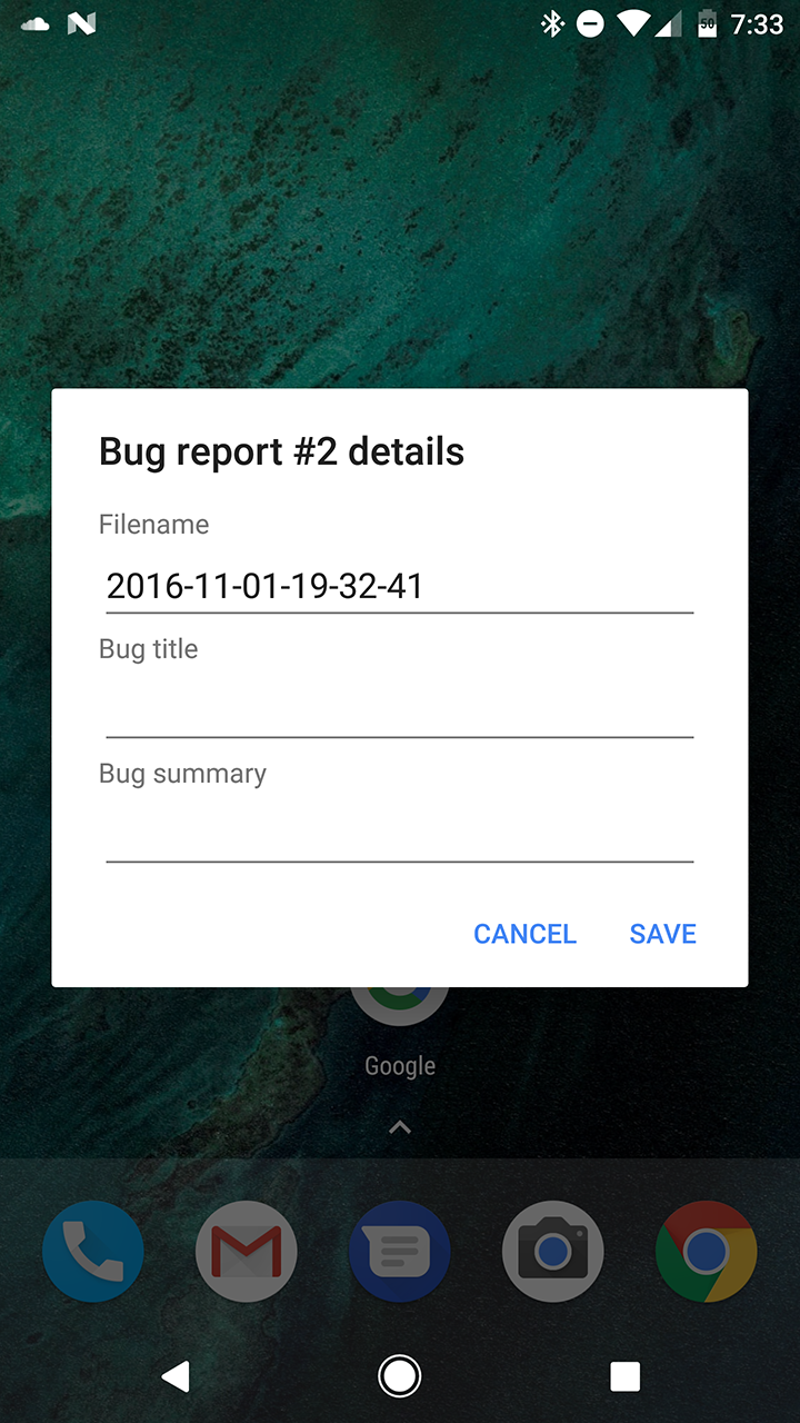 Android Nougat feature spotlight: Improved bug report capture process