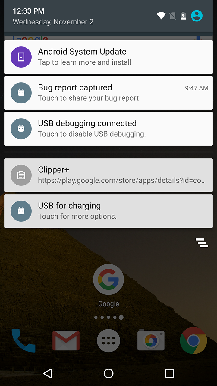 Android Nougat feature spotlight: Improved bug report capture process