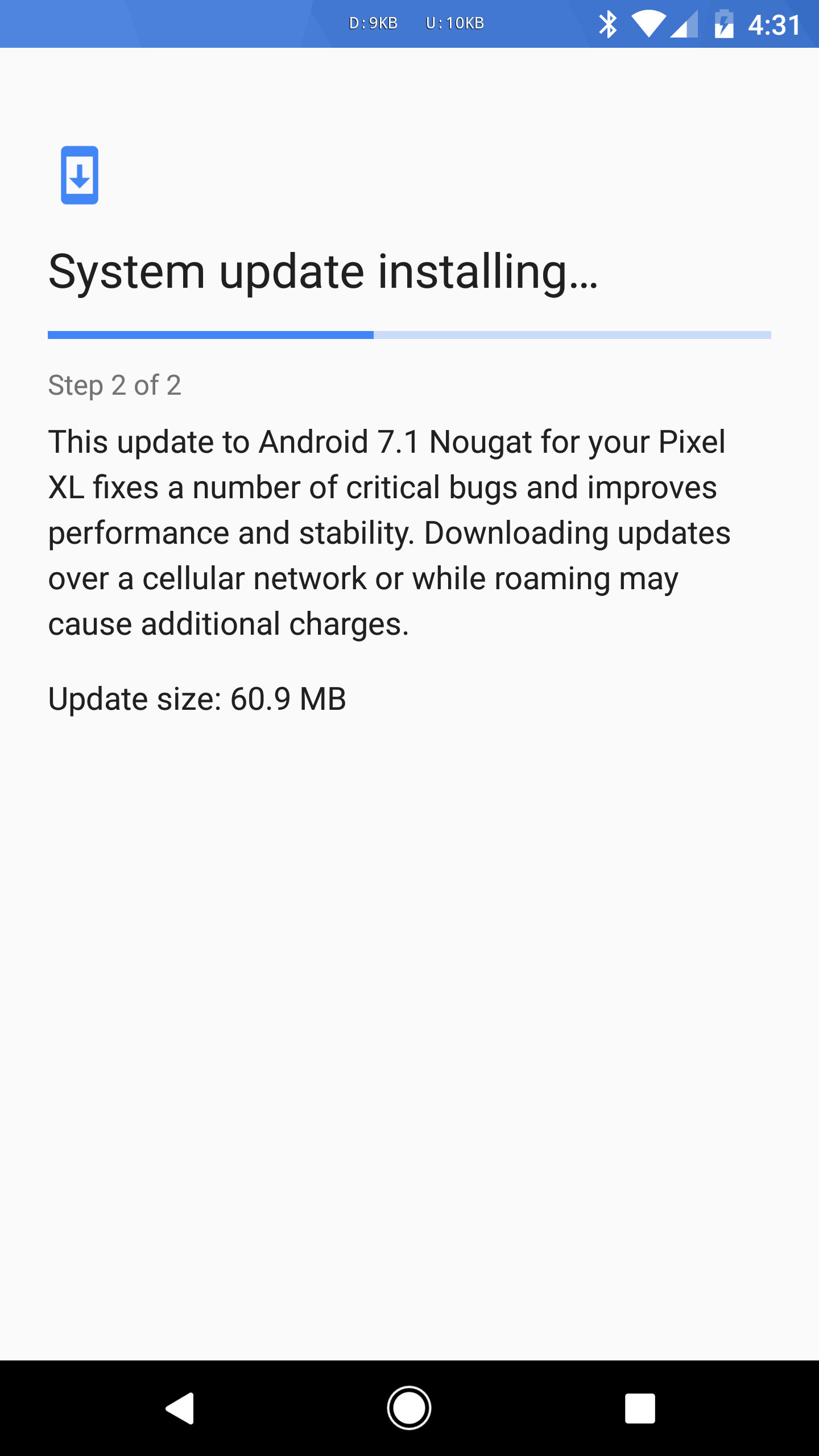 Hands-on with Android Nougat's seamless update on the Pixel