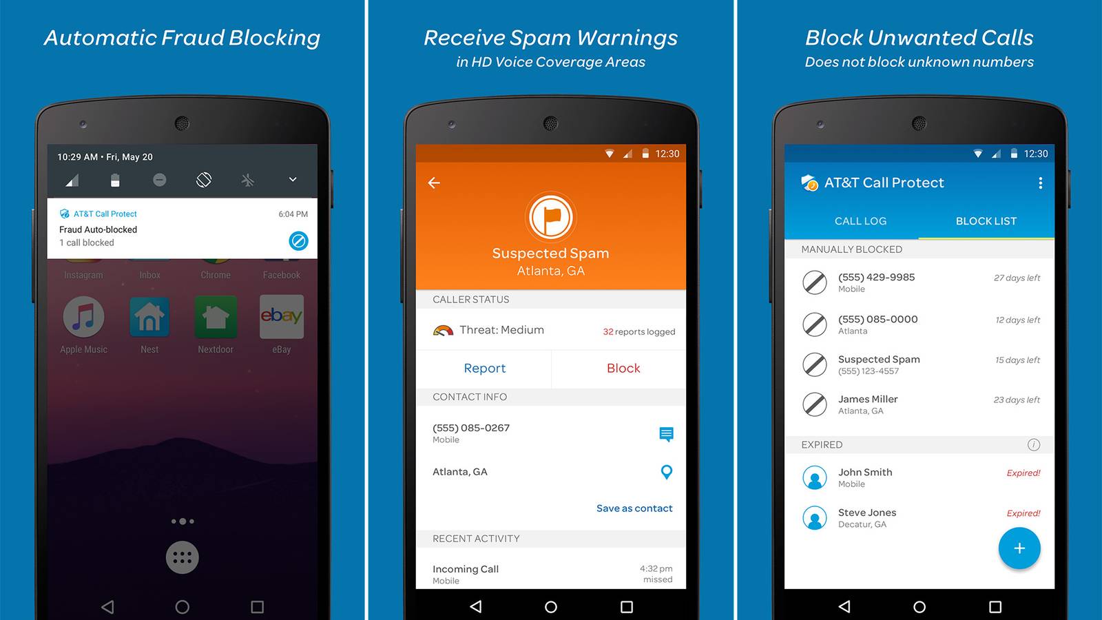 AT&T launched free Call Protect feature with spam warnings, fraud ...