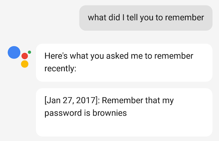 PSA: Google Assistant can remember things, on Allo, Pixel, and Home