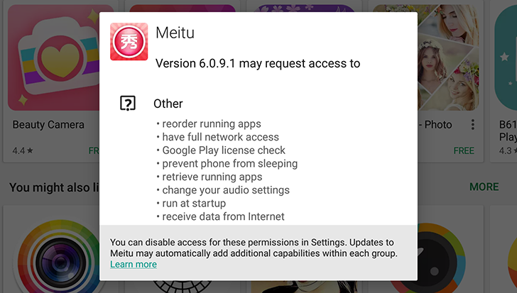 Popular photo app Meitu is sending IMEI, MAC address, and more to ...
