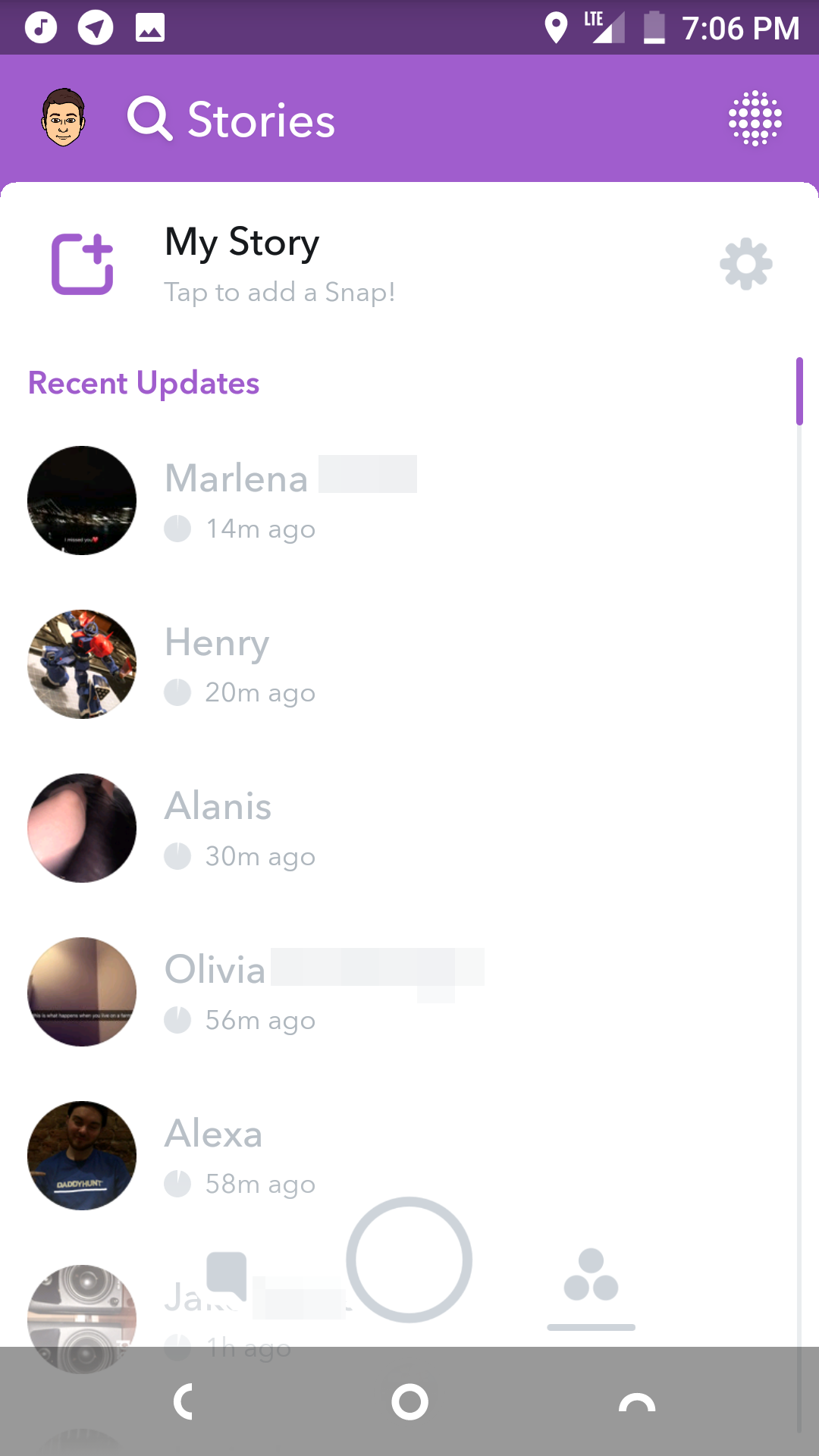 Snapchat 10 beta redesigns the interface with more accessible search ...