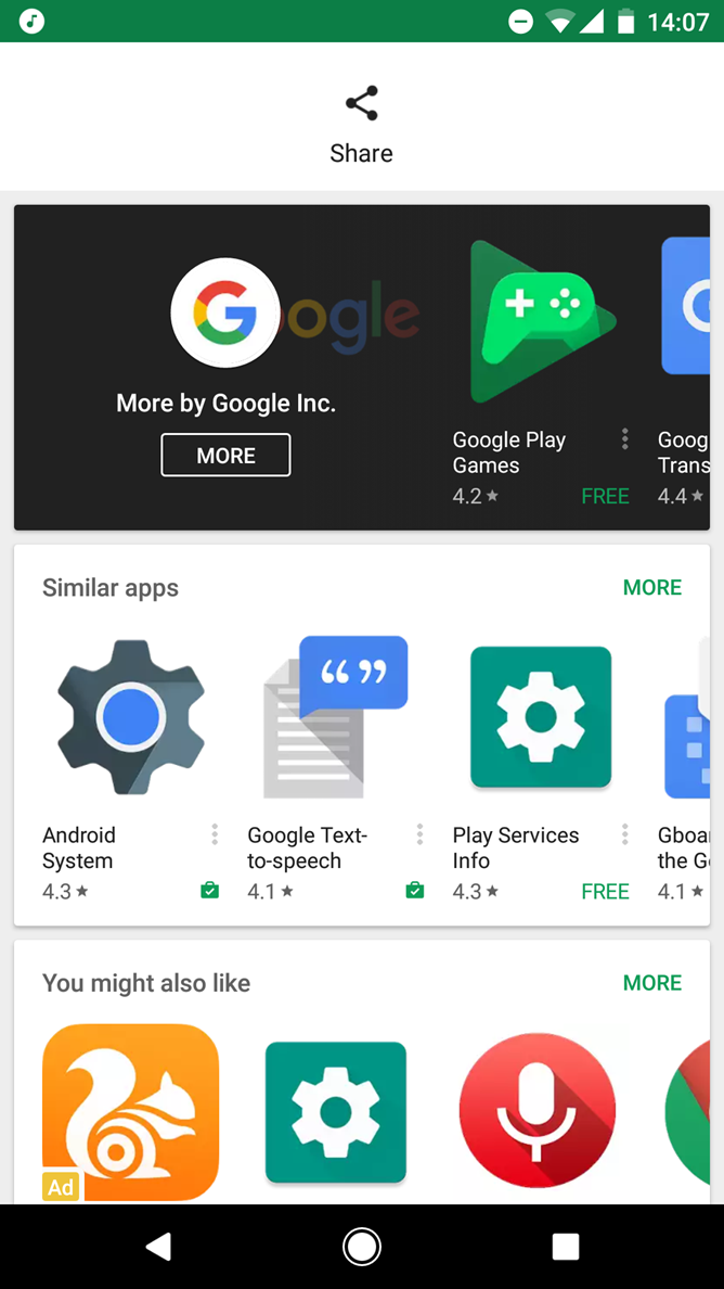 [Update: Rolling out widely] Latest Play Store visual tweaks adjust ...