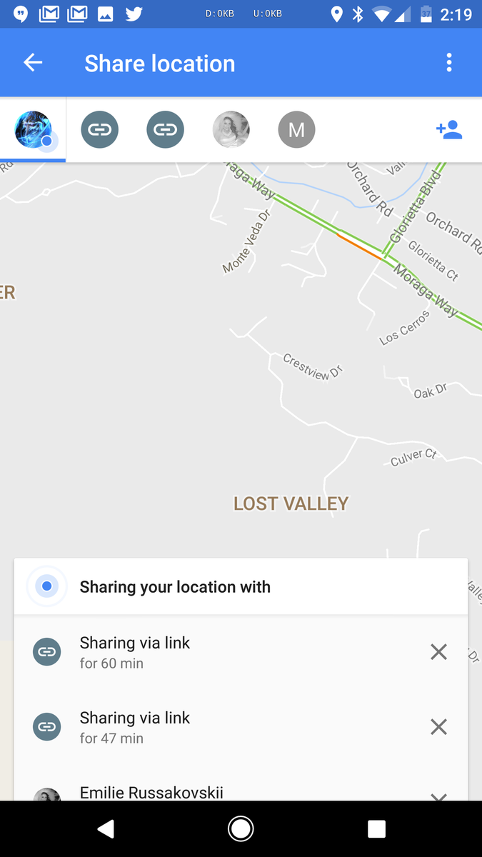 The new Google Maps location sharing can share your location via links