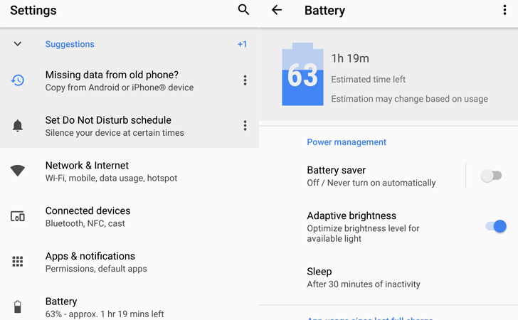 Android Os Settings Android O feature spotlight: The settings app has been completely ...