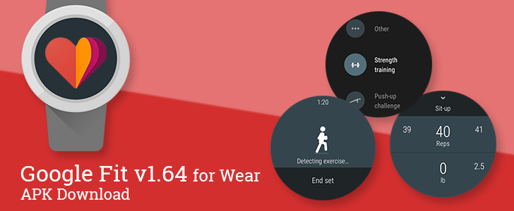 Google Fit v1.64 for Wear 2.0 can now identify strength training ...