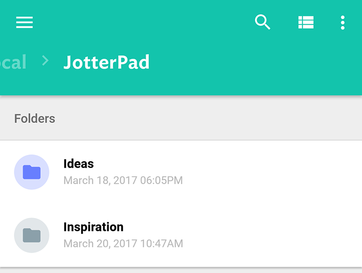 JotterPad Writer 12 beta brings a modern interface and multiple account ...