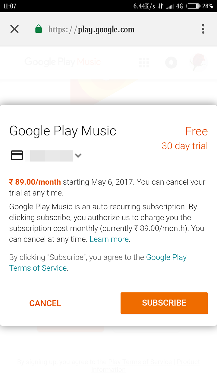 Google Play Music launches in India with monthly subscription starting ...