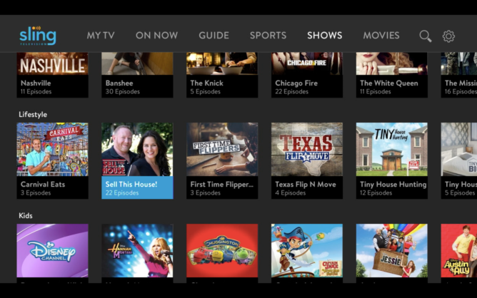 [Update: Changes are rolling out] Sling TV announces a new interface ...