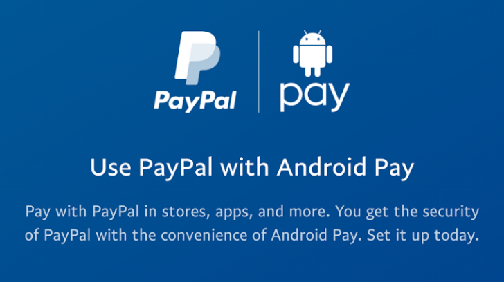 PayPal integration in Android Pay is going live