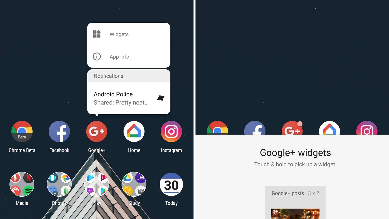 Android O feature spotlight: Get quick access to an app's widgets by ...