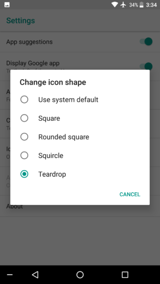 Android O feature spotlight: Pixel Launcher gets a new teardrop icon shape