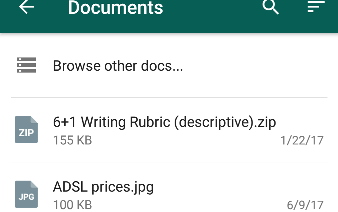 [Update: In Stable Version] WhatsApp lets you send any file type ...