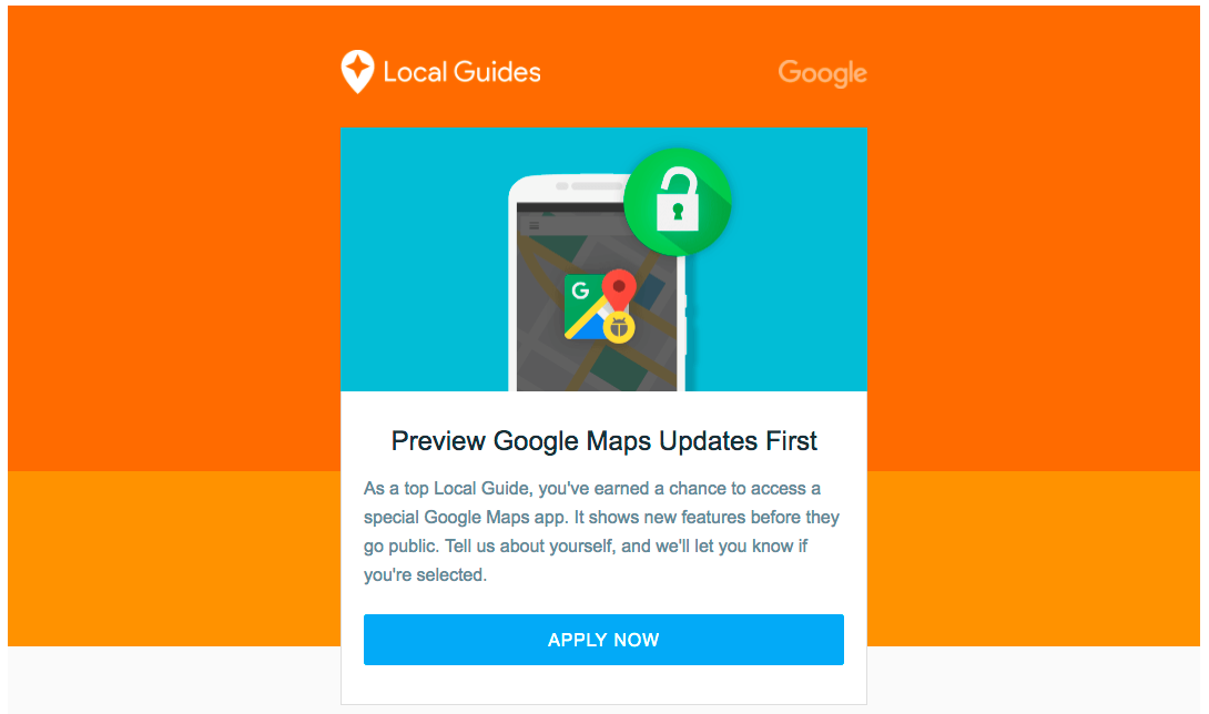 Level 6+ Local Guides can apply to preview new Google Maps features ...