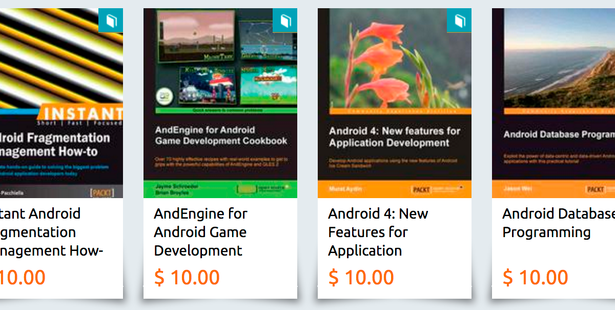[Deal Alert] Packt's eBooks are all on sale for just $10 each ...