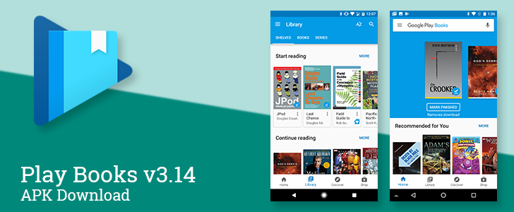[Update: Official changelog] Play Books v3.14 brings an overhaul of the ...