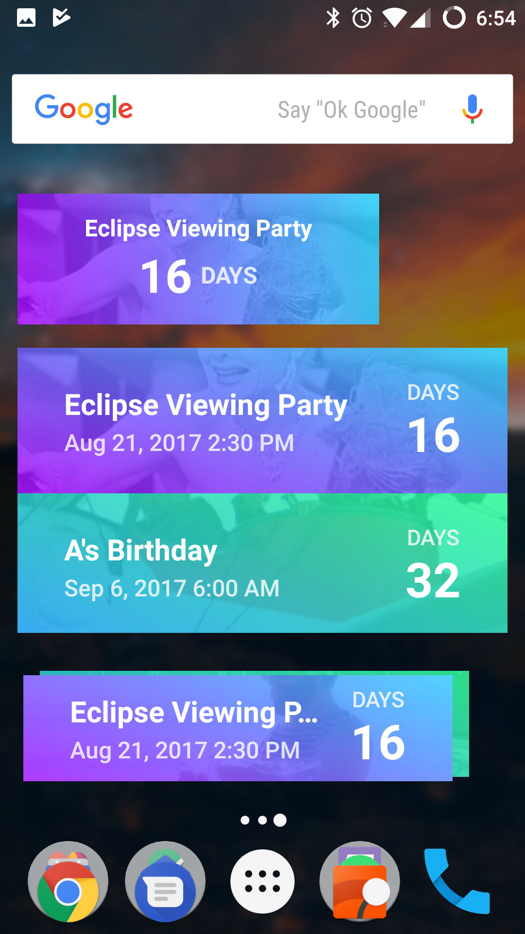 Sam Ruston's new app Hurry is a beautiful countdown timer for events