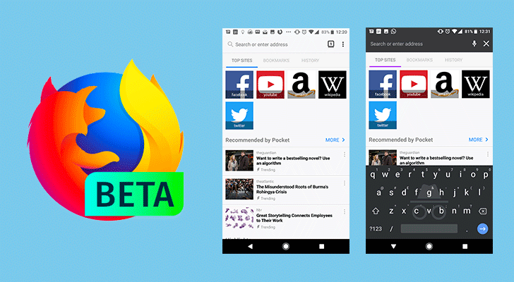 Firefox 57 beta arrives with new UI, revamped new tab page, and ...